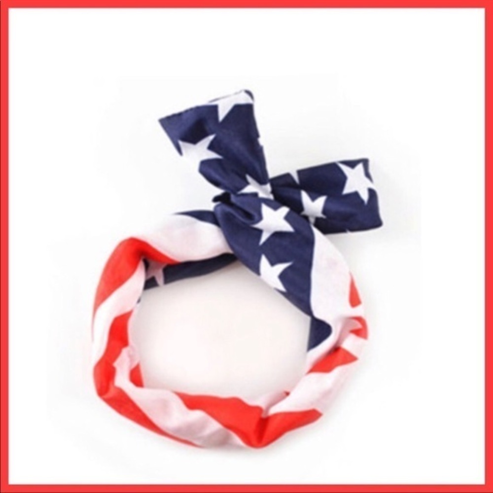 Flag patriotic headband